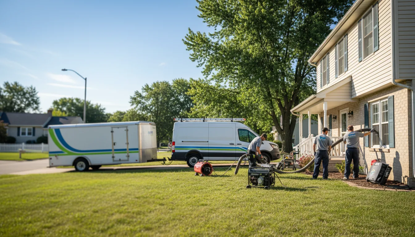 Flooded Basement Restoration And Cleanup With Repair in Marcus, IA near me